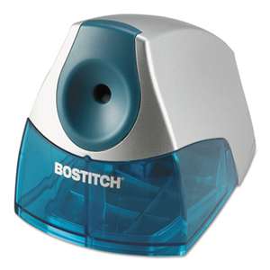 STANLEY BOSTITCH Personal Electric Pencil Sharpener, Blue