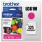 BROTHER INTL. CORP. LC61M Innobella Ink, Magenta