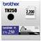 BROTHER INTL. CORP. TN250 Toner, Black