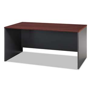 BUSH INDUSTRIES Series C Collection 66W Desk Shell, Hansen Cherry