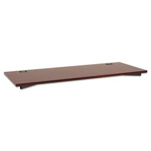 BASYX Manage Series Worksurface, Laminate, 60w x 23-1/2d x 1h, Chestnut