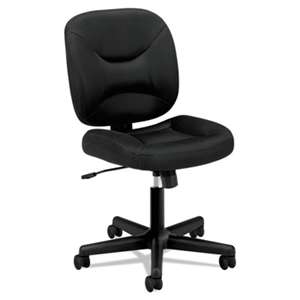 BASYX VL210 Series Mesh Low-Back Task Chair, Black