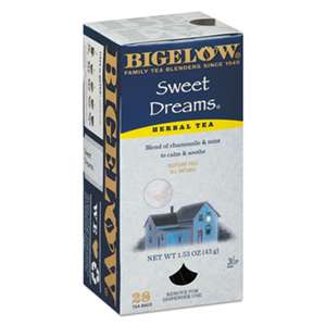 BIGELOW TEA CO. Single Flavor Tea, Sweet Dreams, 28/Box