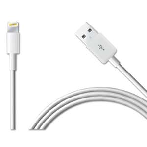 CASELOGIC Lightning Cable, 3 1/2 ft, White