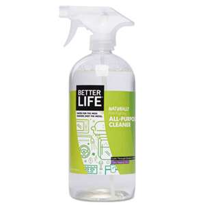 BETTER LIFE Naturally Filth-Fighting All-Purpose Cleaner, Clary Sage & Citrus, 32 oz Bottle
