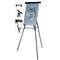 BI-SILQUE VISUAL COMMUNICATION PRODUCTS INC Telescoping Tripod Display Easel, Adjusts 35" to 64" High, Metal, Black