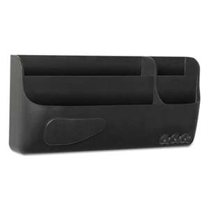 BI-SILQUE VISUAL COMMUNICATION PRODUCTS INC Magnetic SmartBox Organizer, 9 x 4, Black