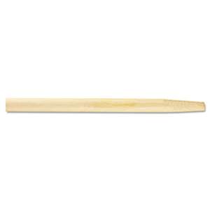 BOARDWALK Tapered End Broom Handle, Lacquered Hardwood, 1 1/8 dia x 54, Natural