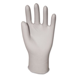 BOARDWALK Exam Vinyl Gloves, Powder/Latex-Free, 3 3/5 mil, Clear, Medium, 100/Box