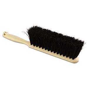 BOARDWALK Counter Brush, Tampico Fill, 8" Long, Tan Handle