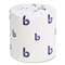 BOARDWALK Bathroom Tissue, Standard, 2-Ply, White, 4 x 3 Sheet, 500 Sheets/Roll, 96/Carton