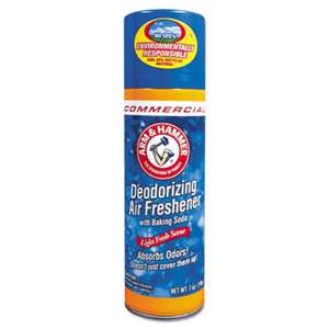 CHURCH & DWIGHT CO., INC Baking Soda Air Freshener, Aerosol, Light Fresh Scent, 7oz