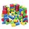 THE CHENILLE KRAFT COMPANY WonderFoam Blocks, Assorted Colors, 68/Pack