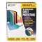 C-LINE PRODUCTS, INC Colored Polypropylene Sheet Protector, Assorted Colors, 2", 11 x 8 1/2, 50/BX