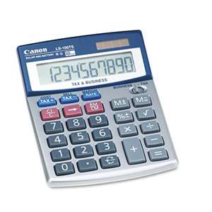 CANON USA, INC. LS-100TS Portable Business Calculator, 10-Digit LCD