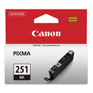 CANON USA, INC. 6513B001 (CLI-251) ChromaLife100+ Ink, Black