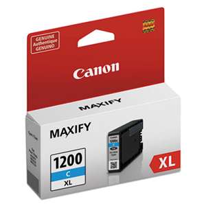 CANON USA, INC. 9196B001 (PGI-1200XL) High-Yield Ink, Cyan