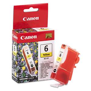 CANON USA, INC. BCI6Y (BCI-6) Ink, Yellow