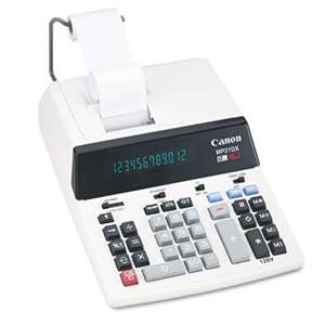 CANON USA, INC. MP21DX 12-Digit Ribbon Printing Calculator, Black/Red Print, 3.5 Lines/Sec