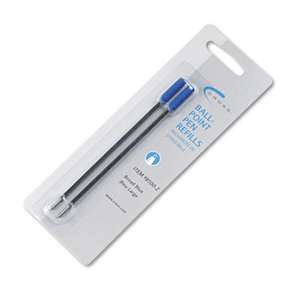 A.T. CROSS COMPANY Refill for Cross Ballpoint Pens, Broad, Blue Ink, 2/Pack