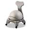 CHAMPION SPORT FitPro Ball Chair, 50 cm, PVC, Gray