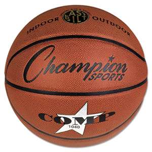 CHAMPION SPORT Composite Basketball, Official Junior, 27.75", Brown