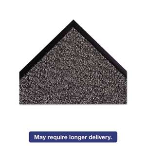 CROWN MATS & MATTING Dust-Star Microfiber Wiper Mat, 36" x 120", Charcoal