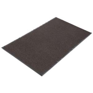 CROWN MATS & MATTING Needle Rib Wipe & Scrape Mat, Polypropylene, 36 x 60, Brown