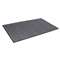 CROWN MATS & MATTING Needle Rib Wipe & Scrape Mat, Polypropylene, 36 x 120, Gray