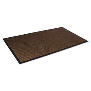 CROWN MATS & MATTING Super-Soaker Wiper Mat w/Gripper Bottom, Polypropylene, 45 x 68, Dark Brown