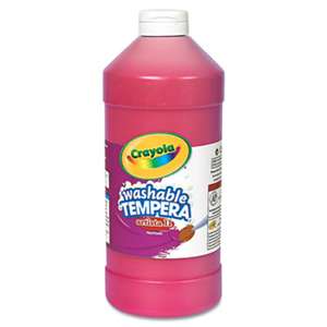 BINNEY & SMITH / CRAYOLA Artista II Washable Tempera Paint, Red, 32 oz