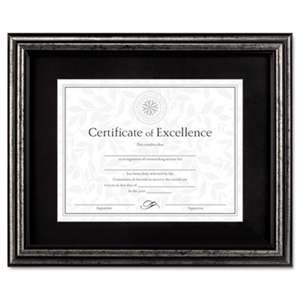 DAX N15790ST Document Frame, Desk/Wall, Wood, 11 x 14, Antique Charcoal Brushed Finish