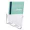 DEFLECTO CORPORATION DocuHolder for Countertop or Wall Mount Use, 9 1/4w x 3 3/4d x 10 3/4, Clear