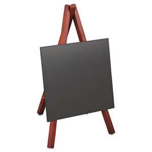 DEFLECTO CORPORATION Wet Erase Signs, 5 7/8 x 5 1/4 x 9 1/2, Mahogany Frame