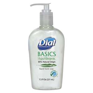 DIAL PROFESSIONAL Basics Liquid Hand Soap, 7.5 oz, Rosemary & Mint