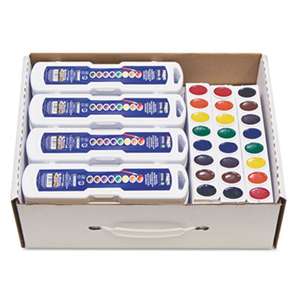 DIXON TICONDEROGA CO. Professional Watercolors, 8 Assorted Colors,Masterpack, 36/Set