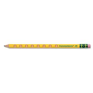 DIXON TICONDEROGA CO. Groove Pencils, Yellow, #2, 10/Pack