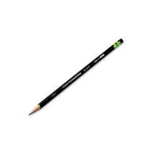 DIXON TICONDEROGA CO. Woodcase Pencil, HB #2, Black, Dozen