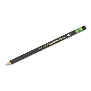 DIXON TICONDEROGA CO. Woodcase Pencil, HB #2, Black, Dozen