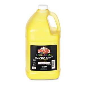 DIXON TICONDEROGA CO. Ready-to-Use Tempera Paint, Yellow, 1 gal