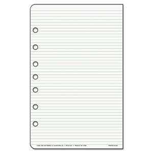DAYTIMER'S INC. Lined Pages, 5 1/2 x 8 1/2