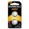 Duracell DL2032B2PK Lithium Medical Battery, 3V, 2/Pk