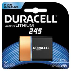 Duracell DL245BPK Ultra High Power Lithium Battery, 245, 6V