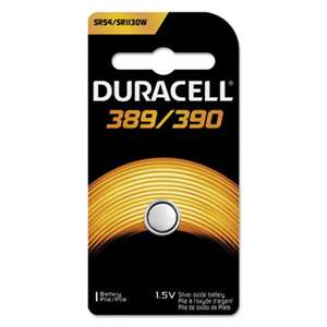 Duracell MND389BPK Silver Oxide 389/390 Medical Battery, 1.5V