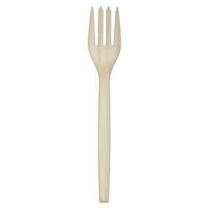 ECO-PRODUCTS,INC. Plant Starch Fork - 7", 50/PK, 20 PK/CT