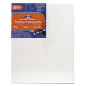 ELMER'S PRODUCTS, INC. White Pre-Cut Foam Board Multi-Packs, 11 x 14, 4/PK