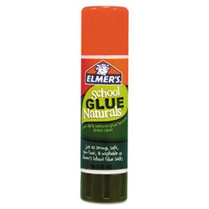 ELMER'S PRODUCTS, INC. School Glue Naturals, Clear, 0.21 oz Stick, 30 per Pack