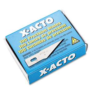 HUNT MFG. No. 2 Bulk Pack Blades for X-Acto Knives, 100/Box