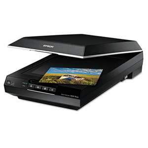 EPSON AMERICA, INC. Perfection V600 Photo Color Scanner, 6400 x 9600 dpi, Black