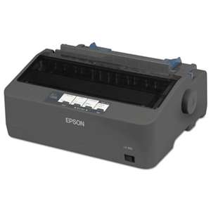 EPSON AMERICA, INC. LX-350 Dot Matrix Printer, 9 Pins, Narrow Carriage